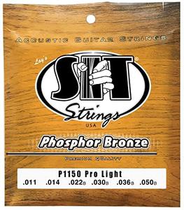 SIT P1150 Phosphor Bronze Acoustic Guitar Strings - Pro Light - 11-50 Outlet Largest Supplier