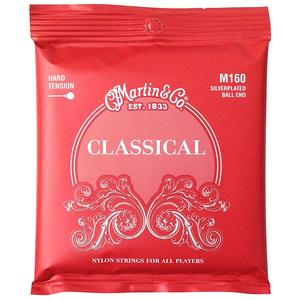 Martin M160 Silver-Plated, Ball End Classical Crystal Nylon Strings - Hard Tension Cheap Pice