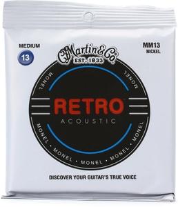 Martin MM13 Retro Monel Nickel Acoustic Guitar Strings - Medium Sale Cheap Online