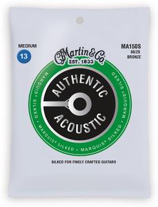 Martin MA150S Marquis Silked 80/20 Bronze Acoustic Guitar Strings - Medium Buy Cheap How Much
