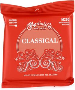 Martin M260 80/20 Bronze, Ball End Classical Crystal Nylon Strings - Normal Tension Buy Cheap Huge Surprise