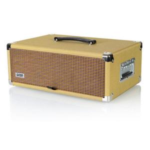 Gator Cases GR-RETRORACK-3TW Vintage Amp Vibe Rack Case, 3U Tweed Cheap Online Store