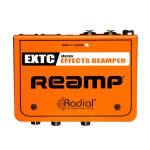 Radial EXTC Stereo Guitar Effects Interface and Reamper Outlet Footaction