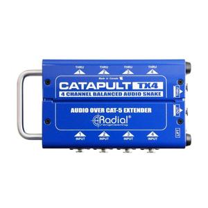 Radial Catapult TX4 4-Channel Cat 5 Analog Audio Snake Discount Best Sale