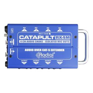Radial Catapult RX4M 4-Channel Receiver with 4 Direct XLR-M Outputs and 4 Isolated XLR-M Outputs Free Shipping Cheap Online