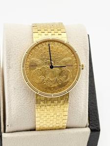 Corum Coin Watch Twenty Dollar Liberty Coin 1904 18K Yellow Gold Big Discount Cheap Pice