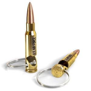 U.S. Air Force Engraved .308/7.62 Real Bullet Bottle Opener Keychain Cheap Sale 2025 Newest