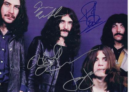 Black Sabbath autogrami Clearance Discounts