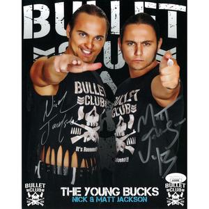 Young Bucks Bullet Club BG 8 x 10 Promo - JSA DUAL AUTOGRAPHED Sale Online Online