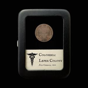 Leper Colony Coin, Colombia, 5 Centavos - 1921 - South America Perfect Cheap Online