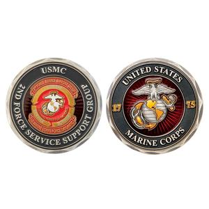 2nd FSSG - US Marine Corps Forces, Atlantic Challenge Coin Free Shipping 2025 New