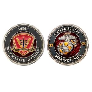 26th Marines Regimental Challenge Coin Shop For Cheap Pice