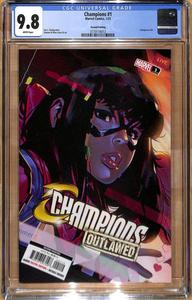 Champions #1 CGC 9.8 Kamala Khan 2nd Print Variant Buy Cheap Wholesale Pice