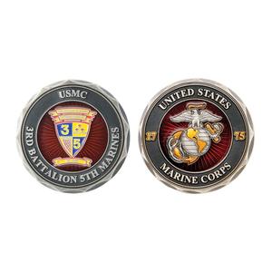 3rd Battalion 5th Marines Challenge Coin Cheap Real Eastbay