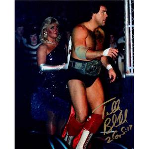 Tully Blanchard Promo - AUTOGRAPHED Free Shipping Fake
