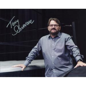 Tony Schiavone Promo - AUTOGRAPHED Sale Cheap Pices