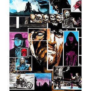 Undertaker Mosaic 11x14 Poster Manchester Great Sale Cheap Online