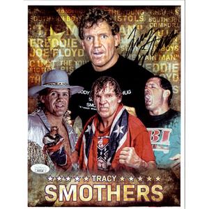 Tracy Smothers Collage 8.5 x 11 Promo - JSA AUTOGRAPHED Extremely For Sale