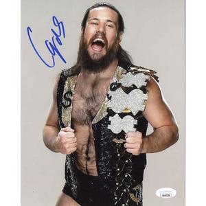 Cameron Grimes Million Dollar Belt On Shoulder 8 x 10 Promo - JSA AUTOGRAPHED Free Shipping Big Sale