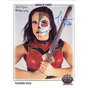 Thunder Rosa Promo - AUTOGRAPHED Clearance Outlet