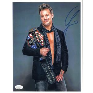 Chris Jericho US Title 8.5 x 11 Promo - JSA AUTOGRAPHED Discount With Mastercard