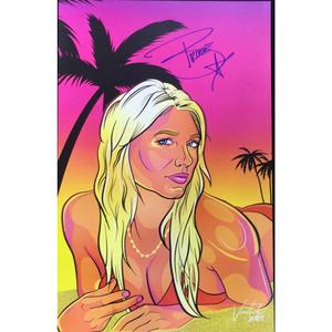 Brooke Hogan Vinay 11 x 17 Poster - Autographed Outlet Best Seller