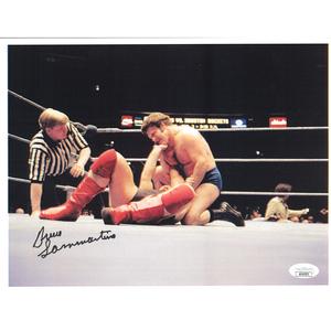 Bruno Sammartino 8.5 x 11 Promo - Autographed 2025 New Cheap Pice