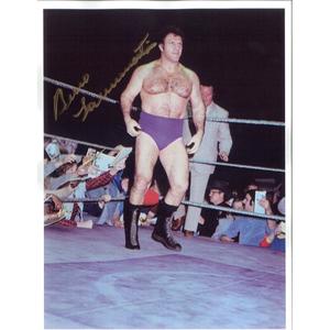 Bruno Sammartino 8.5 x 11 Promo - Autographed Cheap Order