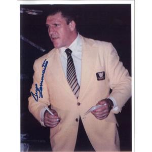 Bruno Sammartino 8.5 x 11 Promo - Autographed Free Shipping Sale Online