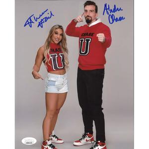 Chase U Finger Point 8 x 10 Promo - JSA DUAL AUTOGRAPHED Lowest Pice Cheap Pice