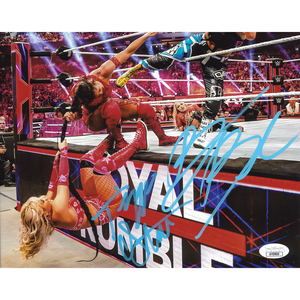 Tiffany Stratton & Bianca Belair RR24 8 x 10 Promo - JSA DUAL AUTOGRAPHED Clearance Best