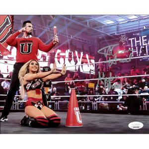 Chase U In Ring Pose 8 x 10 Promo - JSA DUAL AUTOGRAPHED Buy Cheap 2025 Unisex