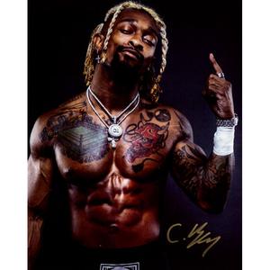 Chris Bey Finger Point Up 8 x 10 Promo - AUTOGRAPHED Cheap For Cheap