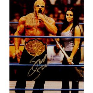 Scott Steiner Promo - AUTOGRAPHED Free Shipping Inexpensive