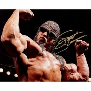 Scott Steiner Promo - AUTOGRAPHED Cheap Pice Original