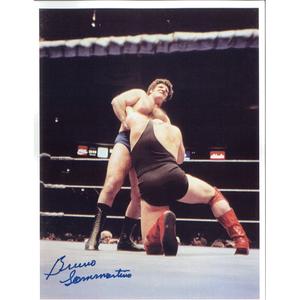 Bruno Sammartino 8.5 x 11 Promo - Autographed Clearance Clearance Store