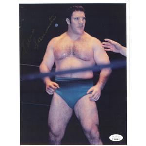 Bruno Sammartino 8.5 x 11 Promo - Autographed Ost Release Dates