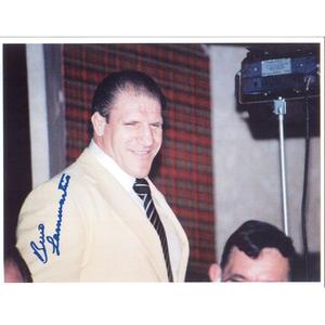 Bruno Sammartino 8.5 x 11 Promo - Autographed With Paypal For Sale
