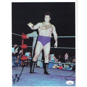 Bruno Sammartino 8.5 x 11 Promo - Autographed Very Cheap Sale Online
