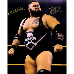 Bronson Reed In Ring 8 x 10 Promo - AUTOGRAPHED Cheap Sale Exclusive