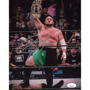 Samoa Joe Triple B 8 x 10 Promo - JSA AUTOGRAPHED Discount Inexpensive