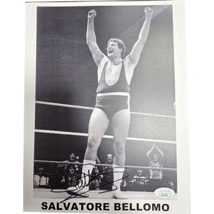 Salvatore Bellomo Arms Raised 8.5 x 11 Promo - JSA AUTOGRAPHED Buy Cheap Best Store To Get