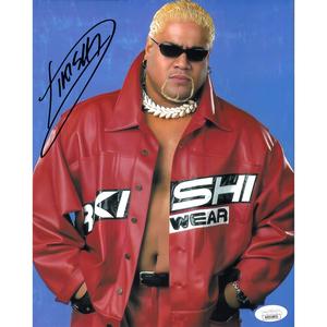 Rikishi Pose 8 x 10 Promo - JSA AUTOGRAPHED Buy Cheap Find Great