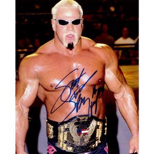 Scott Steiner Promo - AUTOGRAPHED Cheap Sale 100% Original
