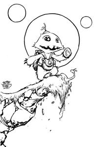 Twig #1 Skottie Young B&W 1:100 Virgin Retail Variant Manchester Great Sale Online