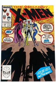 Uncanny X-Men #244 1st Jubilee Free Shipping Finishline