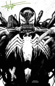 Venom #26 Tyler Kirkham B&W Virgin Variant Signed by Tyler Kirkham Cheap Sale Brand New Unisex