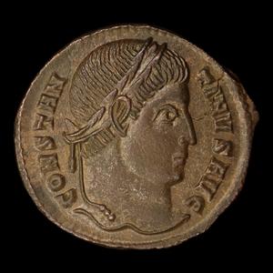 Rome, Emperor Constantine the Great, Bronze Coin, Wreath Reverse - 322 to 325 CE - Roman Empire Cheap Sale Cheap