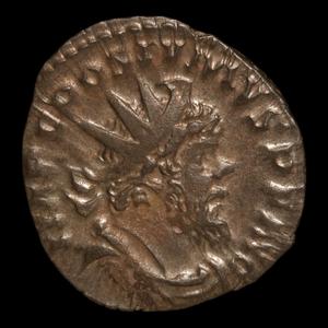 Rome, Emperor Postumus, AR Antoninianus, Moneta (Goddess of Money) - 260 to 269 CE - Roman Empire Cheap Sale Shop