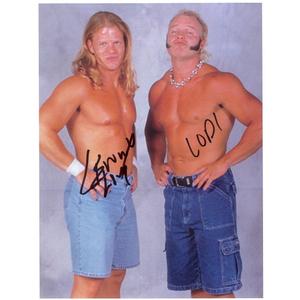 Lodi and Lenny Lane Autographed Photo Quality Free Shipping Low Pice
